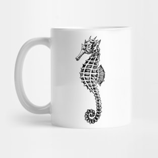 Sea horse - marine life design Mug